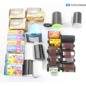OEM Diverse 35 mm Filme (12 Stück) - abgelaufen: Kodak - Fuji -Konica (293819)