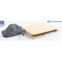 Outwell Custer Campingtisch 70x120x49/70cm, Bambus, braun (290012)