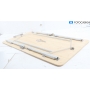 Outwell Custer Campingtisch 70x120x49/70cm, Bambus, braun (290012)