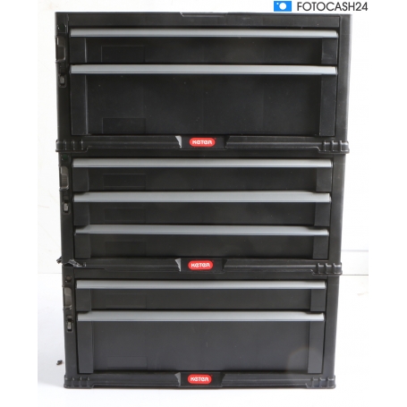 Keter Werkzeugschrank, Aufbewahrungsschrank Anbauteil vom Werkzeugwagen 238557 (293900)