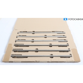 AEG TR3LV Flexirunners Backauszug Backblech-Teleskopauszug 31,5x383x14mm 3 Paar Edelstahl (293908)