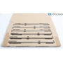 AEG TR3LV Flexirunners Backauszug Backblech-Teleskopauszug 31,5x383x14mm 3 Paar Edelstahl (293908)