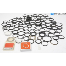 Diverse Metall Filteradapter Step Up Ringe Step Down Set KONVOLUT (293928)
