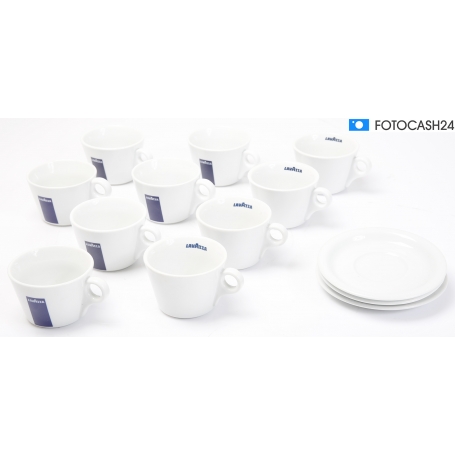 Lavazza 10 Kaffee Tassen SAMMELPOSTEN (293947)