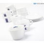 Lavazza 10 Kaffee Tassen SAMMELPOSTEN (293947)