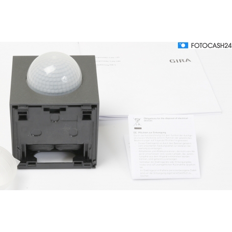 Gira Bewegungsmelder Cube anthrazit (293950)