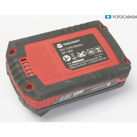 Toolcraft AP-1000 20V 2.0 AH Battery (293980)