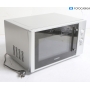 Severin MW 7772 Stand-Mikrowelle 38 Liter 51cm breit 900W Grillfunktion silber (294073)