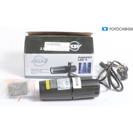 ADJ 1212100001 LED-Pinspot Licheffekt Lichttechnik 3W schwarz (294327)