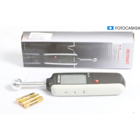 VOLTCRAFT MF-100 Materialfeuchteindikator Messgerät Feuchtigkeit LCD Hold-Funktion 20-40mm (294334)