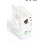 Renkforce RF-3395610 Netzwerkverlängerung LAN 2-Draht 300m Reichweite 200 MBit/s silber (294335)