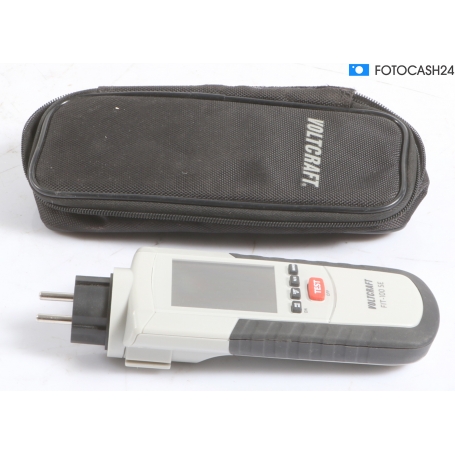Voltcraft FIT-100 Installationstester RCD-Prüfgerät Messgerät Abschaltfunktion automatisch (294346)