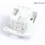Eberle FIT 3R Uhrenthermostat Raumtemperaturregler Thermostat 230V weiß blau (294355)