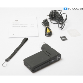 Toolcraft DigiMicro digitale Mikroskopkamera USB-Mikroskop 3 TFT-Farbdisplay 5MP USB TFT schwarz (294409)