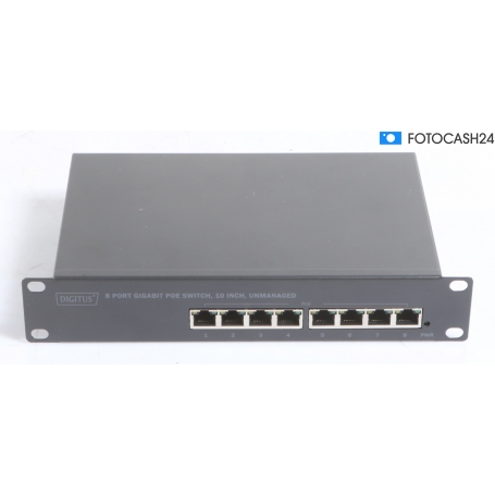 DIGITUS DN-95317 8 PORT 10 ZOLL SWITCH (294420)