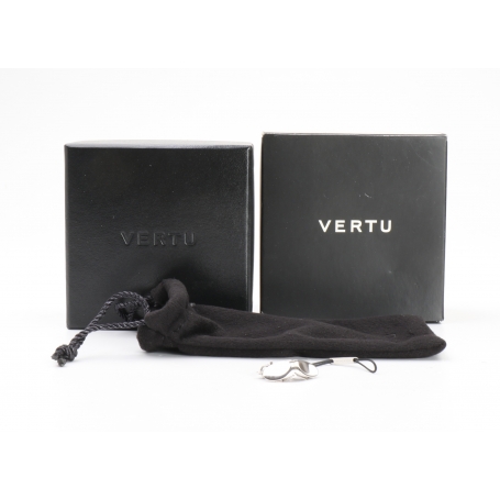 Vertu Universal V Charm AG SILBER logo Polished (225150)